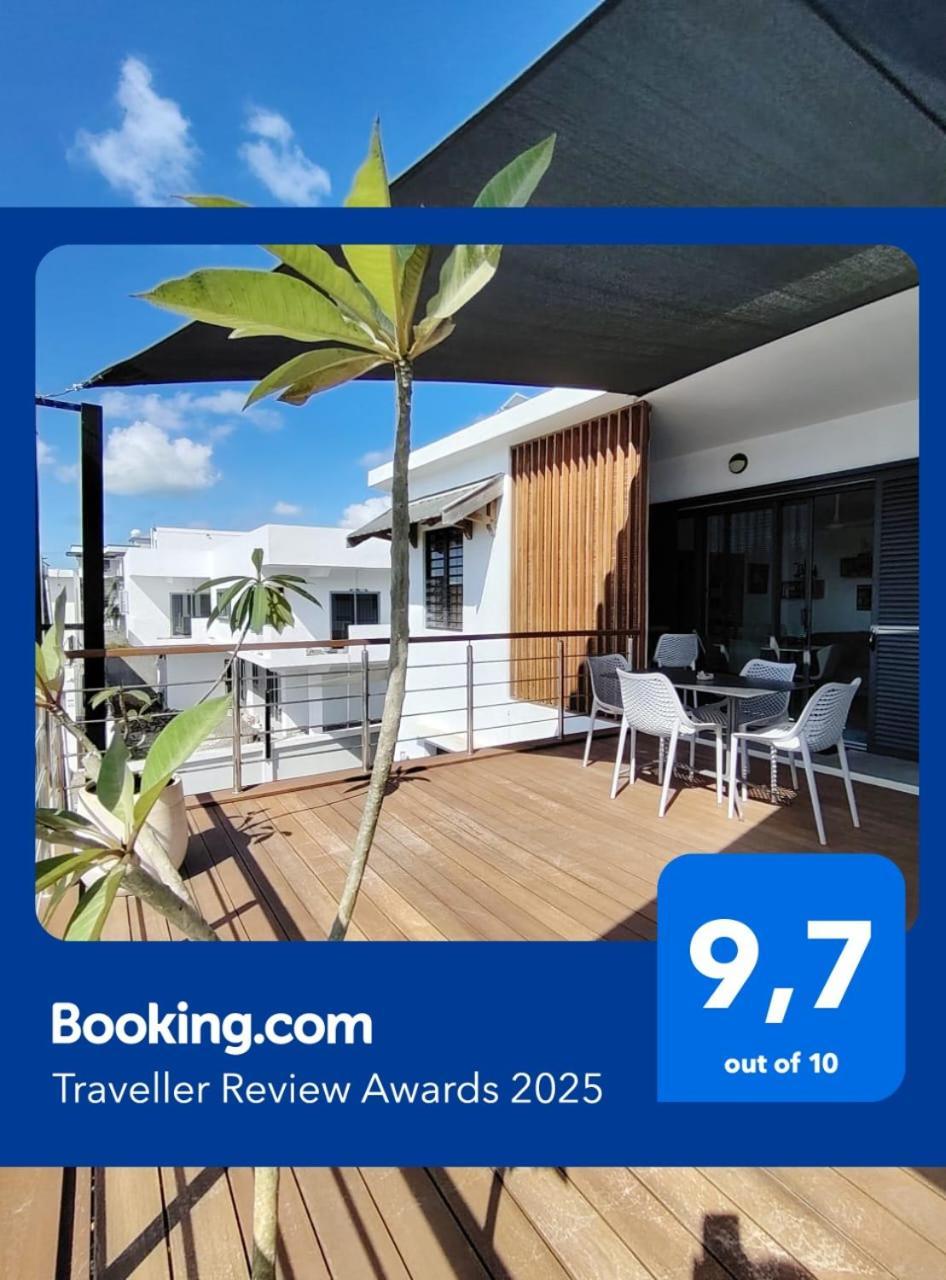 Le P'Tit Bohneur Apartamento Trou aux Biches Exterior foto